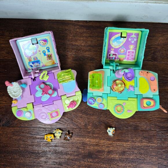 Hasbro Other - Littlest Pet Shop Teeniest Tiniest Puppies Kitties Kittens Pet Shop Pop Up Setse